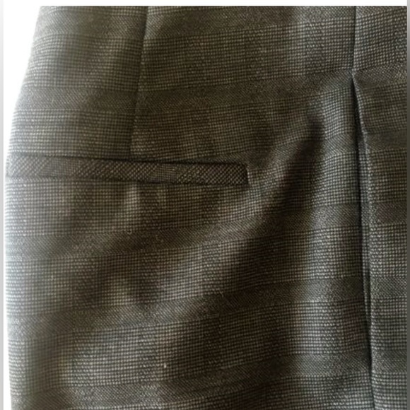 Lida Biday Charcoal Basket Weave  Wide Leg Pant _ 4 Long - Picture 5 of 8